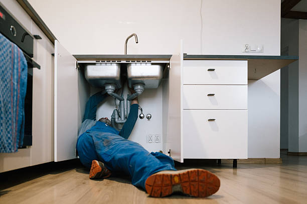 Professional Drain Cleaning technician working in Schererville, IN